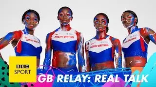 Great Britain's 4x100m relay team talk Love Island, skydiving and pizza toppings - BBC Sport