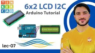 Lec-07 How to Use I2C LCD with Arduino | Very Easy Arduino LCD I2C Tutorial | Arduino 16x2 LCD I2C
