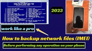 How do you save network files OPPO,Huawei,Samsung,Xiaomi,MTK,Frp,Screen Lock,Imei