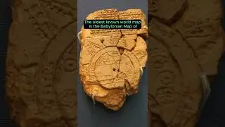 Ancient World Map: The Oldest Known Map Revealed! (Shorts)
