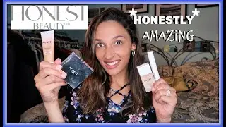 HONEST BEAUTY Makeup Review | Is It Worth It? | Testing Face Products