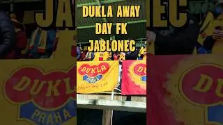 🔥DUKLA PRAHA AWAY DAY! 🚌V&yacute;jezd Ultras Dukla do Jablonce!⚽ #duklapraha #dukla #jablonec