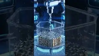 Watch STAR DROPS Robot Perfectly Fill a Hex Box! ✨🤖