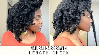 Natural Hair Growth: Length Check (2 Years Post 2nd Big Chop)