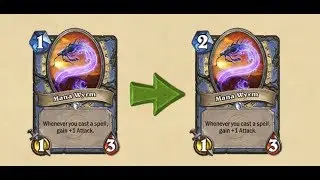 Hearthstone Mana Wyrm nerf meme