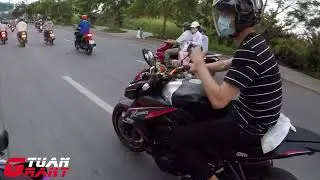 BMW S1000RR в сочетании с GODDESS Z1000 (прицеп) #GrantTuan #TuShin