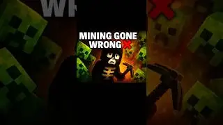 Mining gone wrong‼️😩 #funny #minecraft #subscribe #viral #creper #youtubeshorts