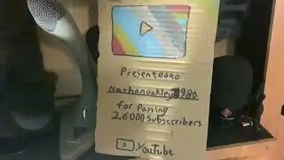 Cardboard YouTube Play Button 26000 Subscribers ✅ 