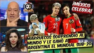 CELEBRA MÉXICO: Marruecos LE DIO UN PASEO a Argentina en la FINAL SUB 20 | Raza Deportiva