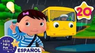 Lluvia, Lluvia Medley 🌧️ |🚌 Caricaturas de autobuses 🚌| Canciones infantiles | LBB Espa&ntilde;ol