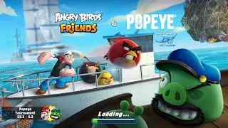 Angry Birds Friends.  Popeye Tournament 6 (03.02.2022). 3 stars. Passage from Sergey Fetisov