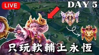 【傳說對決】只玩軟輔上永恆！DAY5
