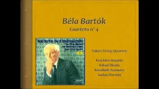 Bartok, String Quartet 4 - Video Score - Tokyo String Quartet