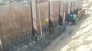QIDDIYA City # NWTH PROJECT # Excavation, Capping Beam # Ground Anchoring # Waller beam fixing 