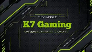 K7 Gaming Launch Trailer🔥😱🙏 #pubgmobile #K7Gaming