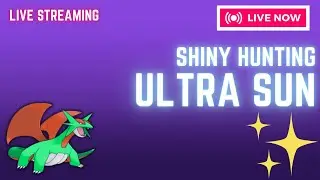 Phase 2 Shiny Salamence Hunt via SOS in Ultra Sun! 1% Encounter Madness! [LIVE]
