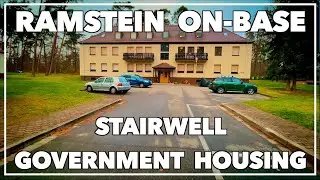 Ramstein Air Base - Senior Officer Quarters - On-Base &ldquo;Stairwell&rdquo; FULL Tour!