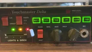Federal Signal Unitrol Touchmaster Delta Siren - Full Tone Demo