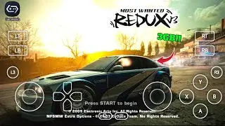 NFS MOSTWANTED REDUX V3 GameHub Lite Antutu 