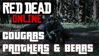 Cougars Panthers & Bears Oh My | Red Dead Online Hunting