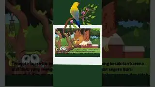 Buah Kesabaran Buru🦜part 3#animasi#anakanak#edukasi#sabar#islam#cerita#lucu#karakter#video#shorts