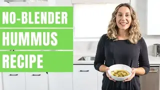 Easy Tasty Hummus in a Jar | No Food Processor or Blender Needed | Best Hummus Recipe | Zero Mess