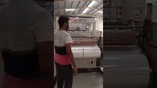 1000mm Stretch Film Machine in Jumbo big roll #stretchfilmmachine #1mtsstrerchfilmmachine #XHD