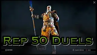 For Honor - Number 1 Ranked Jiang Jun! Rep 50 Jiang Jun Duels!