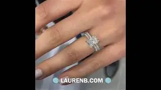 2.3 ct Radiant Cut Diamond Four-Prong Engagement Ring