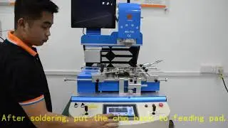 WDS 750 Automatic BGA Rework Station for repairing laptops computers mobile phone