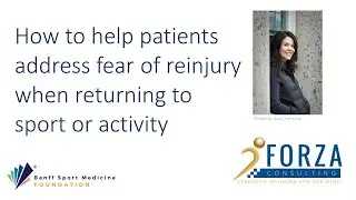 How to address fear of reinjury when returning to sport or activity