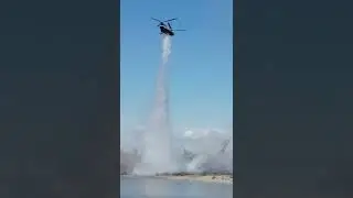 Billings Flying Service water drop.