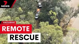Rapidly rising waters leave campers stranded near Mount Isa | 7 News Australia