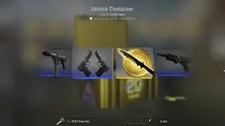 CSGO 20 case opening classic knife unboxing