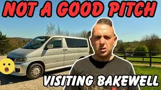 THE WORST PITCH AT GREENHILLS HOLIDAY PARK AND EXPLOREING BAKEWELL 👍🚐🚐🍻