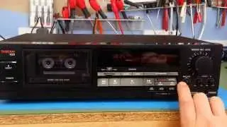 Dolby noise reduction demonstration at very low record levels