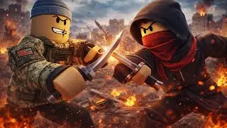 VIREI UM GUERREIRO NO ROBLOX  | DUELING GROUNDS