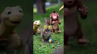 Mystery solved&mdash;just a wind&rsquo;s egg 🐇🦩🐢#short #shorts #cute #aivideo #hellobaby
