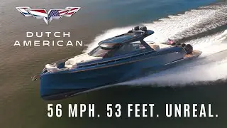 This 53-Foot Yacht Hits 56 MPH &mdash; Dutch American DA 53