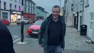 William Aird canvas of Mountrath in Laois