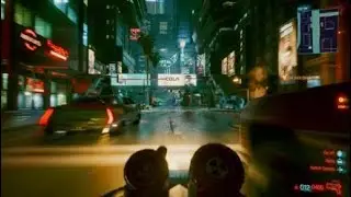 Cyberpunk 2077: Bike ride