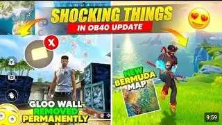 TOP 10 BIG SHOCKING CHANGES IN OB40 UPDATE 😲 || GARENA FREE FIRE