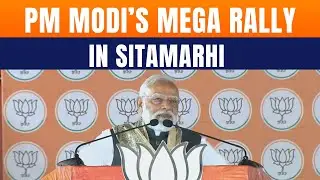 PM Modi Addresses Huge Public Rally In Sitamarhi | Bihar | News9