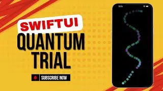 Создайте завораживающий квантовый след с помощью SwiftUI! 🔮