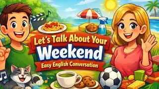 Present Perfect English Conversation | Learn English by Talking About the Weekend