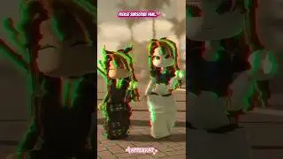 Dancing girls duo in Roblox #roblox #gaming #shorts