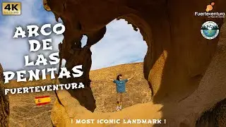 ARCO de las PENITAS | the Most INCREDIBLE Natural Arch in the Canary Islands | Fuerteventura