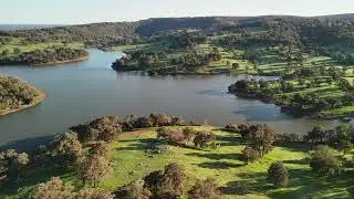 Waroona. Drakesbrook Weir. Australia. 4K #WesternAustralia #VisitWA #SeeAustralia #LookoutViews