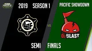 LGE.Huya vs O2 Blast (Part 2) | OWC 2019 Season 1: Pacific Showdown  [Semifinals]