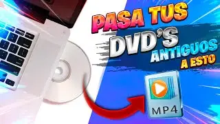 ⚡Cómo PASAR DVD a MP4 MUY RAPIDO en VARIOS FORMATOS / SUPER TOOL Muy COMPLETA!